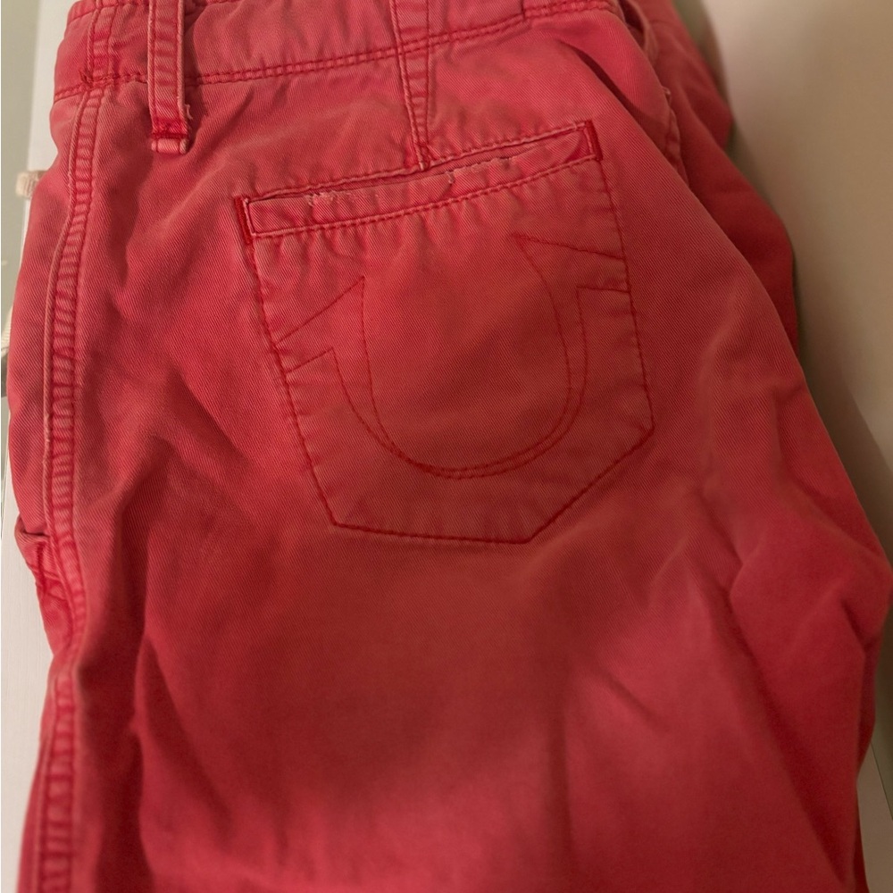True Religion Red Men's Pants